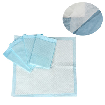 Leakage Protection Blue PE Film Bed Disposable Underpad