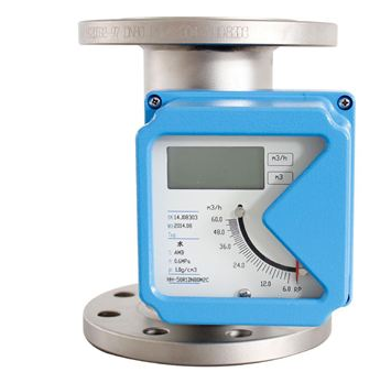 Metal tube rotameter