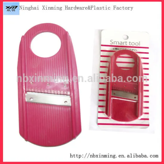 Plastic hand food slicer cutter