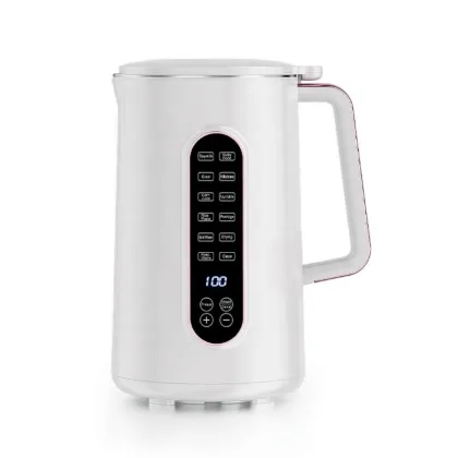 3D Steam Mijia Portable Soy Milk Machine - Automatic Nut Milk Maker for Homemade Almond Milk