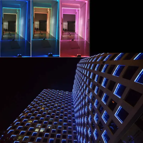 Narrow Beam Building Window Frame Modern LED Lighting