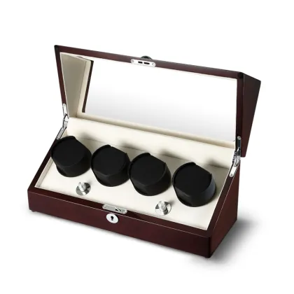 Winding boxes for automatic watches