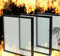 Feuerresistentes Feuer mit feuerbewertetem Glas für Vorhangwände