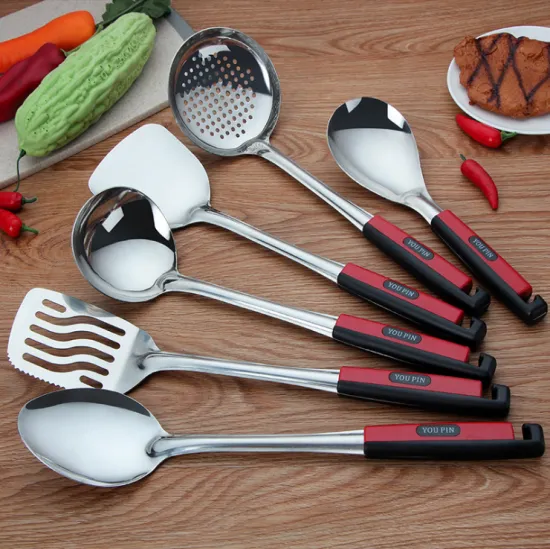 Stainless steel kitchenware set of 6 pieces