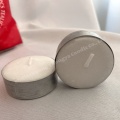 50PCS White Tealight Unscented 13g 5Hours Burning Time