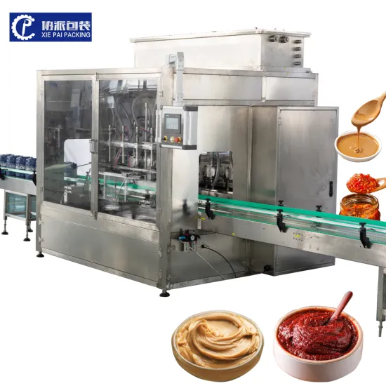 Full Automatic Fruit Jam Sauce and Peanut Butter Filling Equipment