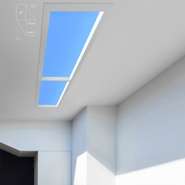 DGLUX Skylight: Modern Simple Clear Natural Blue Ceiling Light for Smart Home