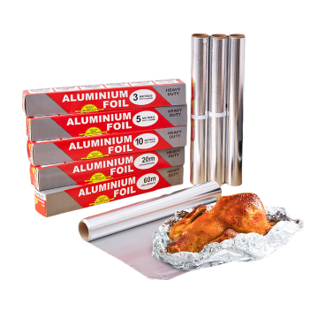 Factory Direct 8011 Aluminum Foil Rolls for Household, Food Grade, Extra Long Catering Use