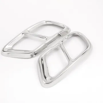 Chrome Stainless Steel Exhaust Pipe Cover Trim for BMW X5 G05/X7 G07 2019