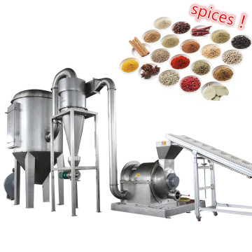 Machine à pulvérisation d'épices: broyeur d'épices et broyage en poudre