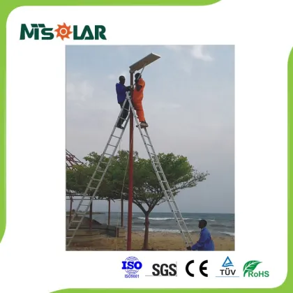 LED warm white Yingli solar panel street lighting