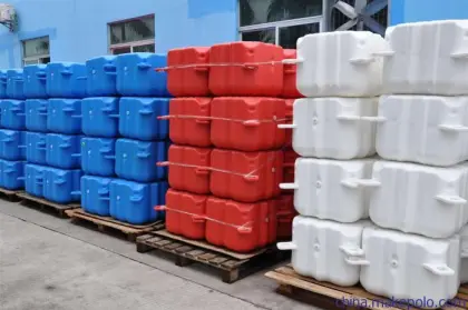 floating dock buoy boat dock bridge making machine