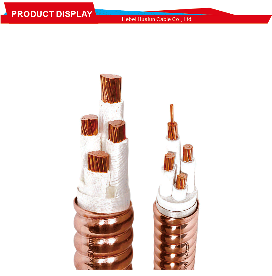 950 Degree High Temperature Fireproof Power Cable