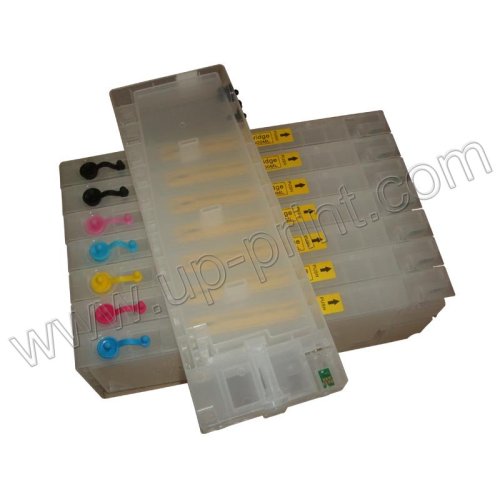 300ML refillable ink Cartridges /empty Refillable Ink Cartridges For PRO 7600/9600 EPSON pro 4000+1pcs chip resetter