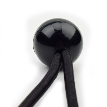 Горячая продажа 6-дюймовых шнуров банджи с черным шаром