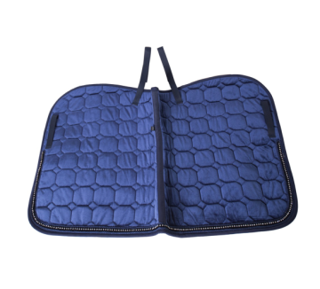 High Quality Quilted Velour Saddle Pad with Cord