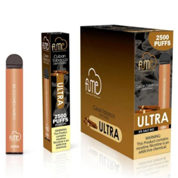 Fume Ultra Tek Kullanımlık Vape Kiti 2500 Puflar