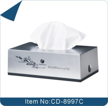 2015 InterDesign Bath, Tissue Box, silver CD-8997C