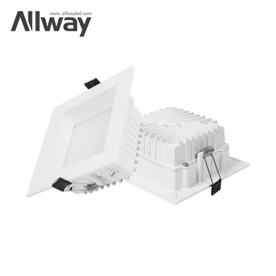 ALLWAY Commercial Wall Washer LED Downlight: Aluminum Recessed and Dimmable Lighting Solution