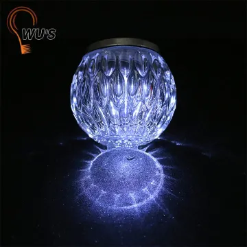 High Quality factory directly garden glass bottle solar jar light