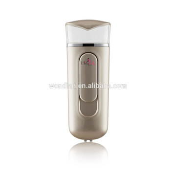 BlingBelle Gold Color Mini Facial Nano Sprayer Portable Moisture Detecting Facial Face Steamer