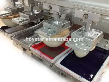 Semi Automatic Golf Ball Pad Printer / Golf Ball Tempo Pad Printing Machine