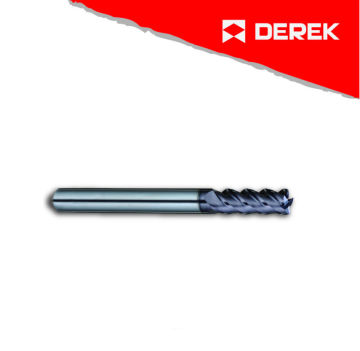 Carbide End Mill 4 Flutes Square Head Extra Length
