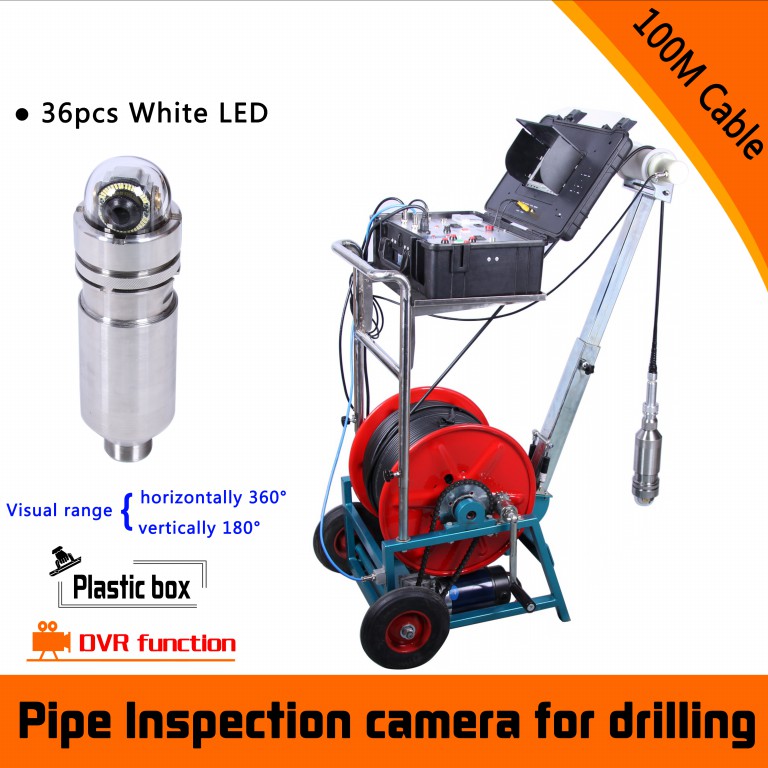 50mm Dual Camera Deep Water Inspection Camera System, High Quality 50mm ...