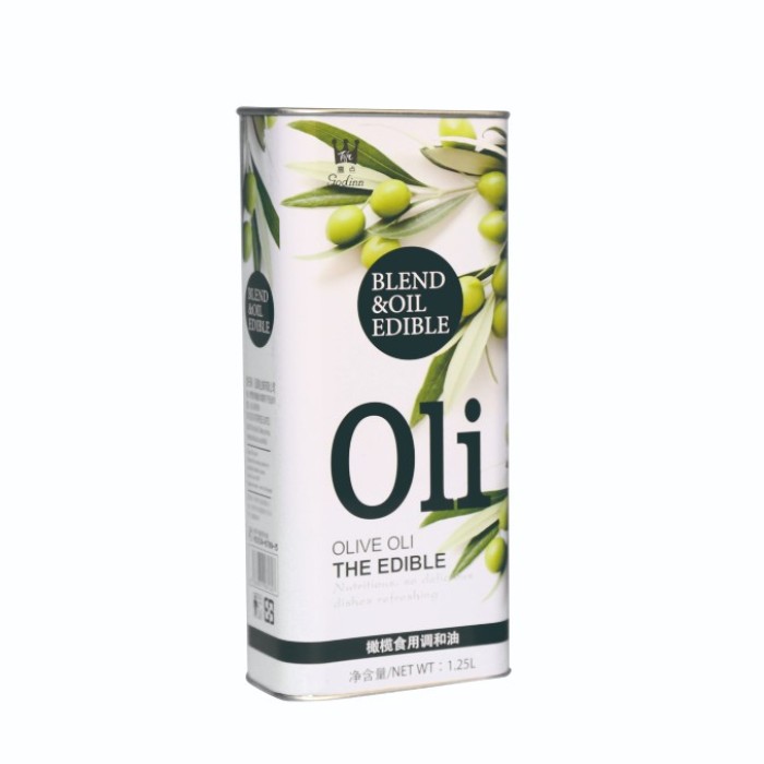 DADI 2.5L Customized Printing Olive Oil Tin Can
