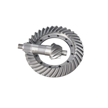 IATF 16949 Certified Metal Fabrication OEM CNC Gear Hobbing Services for Cement Mixers and Bevel Gears