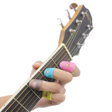 Guitar Accessories: Rubber Glove Silicone Caps Finger Covers