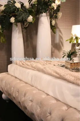 K1830 Modern bedroom furniture fabric bed