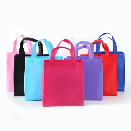 Wenzhou Hengji Cheap Reusable Grocery Bags 70gsm Non Woven Shopping Bags