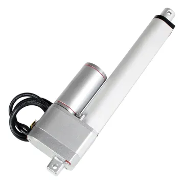 24V 200mm Stroke 500N Load Linear Actuator with Encoder for Industry
