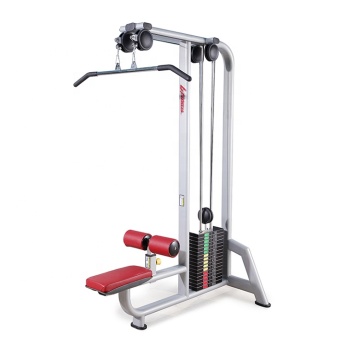 Weight stack gym strength machine lat pulldown gym