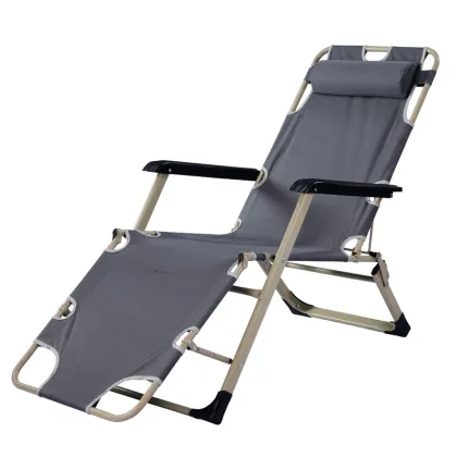 Custom Aluminum Outdoor Folding Camp Lounge Chair Set