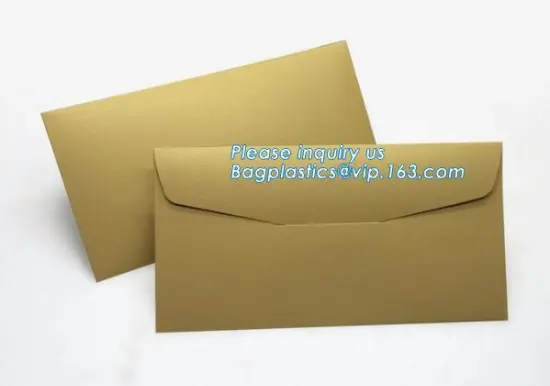 Printed Paper Envelopes With Gold Stamping Silver Stamping, kraft paper mini envelope with string, kraft paper envelope with str