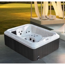 Piccolo patio jacuzzi Idee 3 persone Massage da esterno spa giapponese vasca da bagno