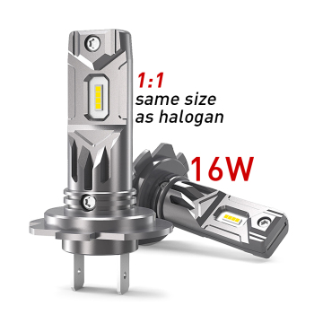 H18 H7 LED Headlight Bulb 4000LM E4 Certification 12V Car LED Bulb