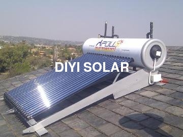 Compact high pressure SABS solar geryser