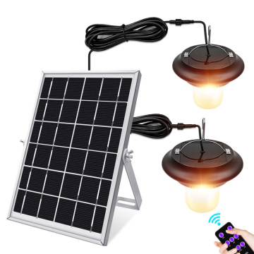 Luz Pingente LED solar solar ao ar livre