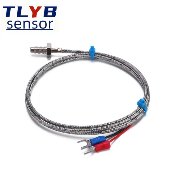 Type K M 6/m 8 Screw Thermocouple Temperature Sensor for Injection Molding Machine