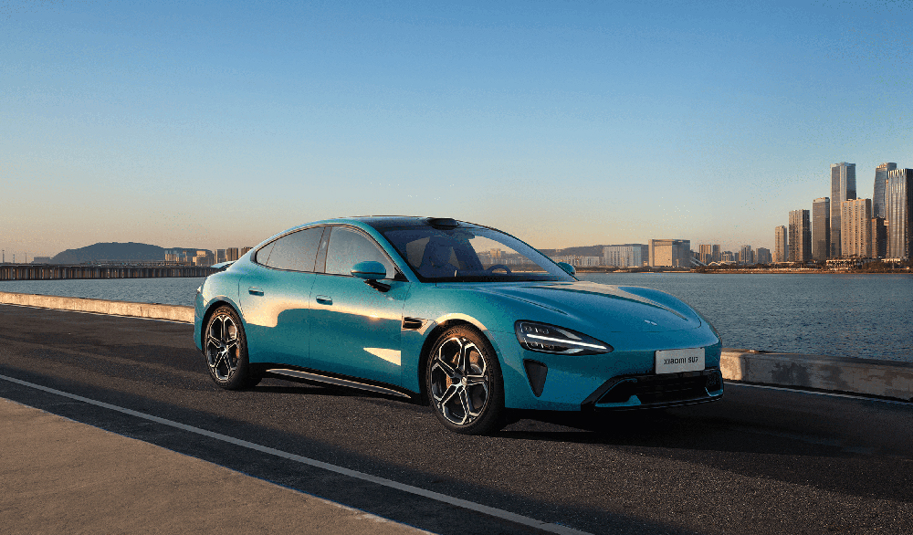 Luxury electric vehicle XIAOMI su7