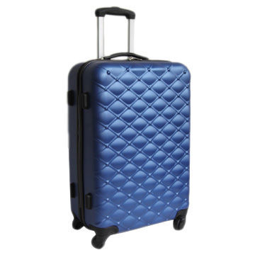3-piece ABS Trolley Set, Top and Side Handle