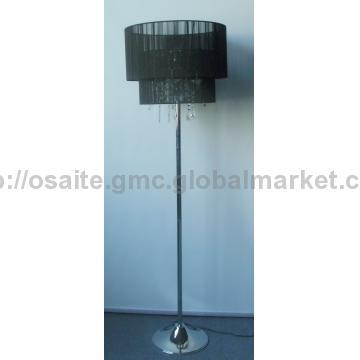 Shade Crystal Floor Lamp