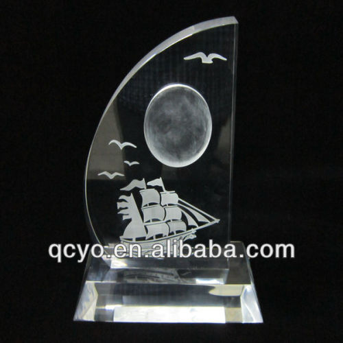 China wholesale customize trophy transparent acrylic awards trophy