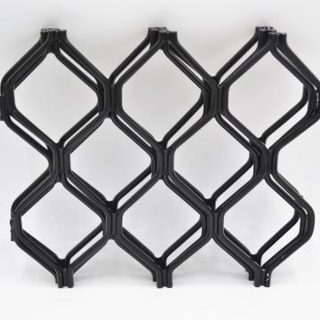 Black aluminium security mesh