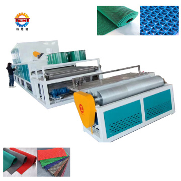 Anti-Slip Vinyl Carpet Extrusion Line for PVC Mats