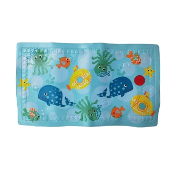 Eco-Friendly Non-Slip Extra Long Bathtub Mat for Kids