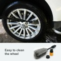 Plast bilrengöringsborste bilhjul tvättborste